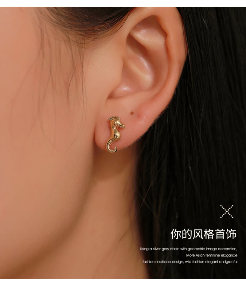 6 шт./компл. серьги-гвоздики с бантом звездой луной прозрачными кристаллами в