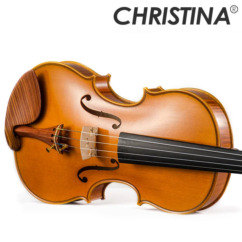 

Christina S400G imported European material violin professional grade examination performance grade hand-made violin