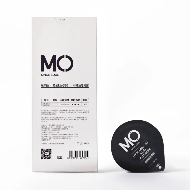 Персонаж Mo смазочные материалы ультра тонкий презерватив инъекции гиалуроновой