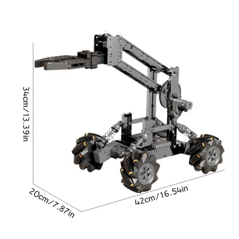 

Alloy Remote Control Engineering Vehicle DIY Assembly Manipulator 14 CH 2.4G Four-wheel Drive Remote Control Engineering Vehicle