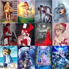 Алмазная живопись 5D, пейзаж, красота, круглая Алмазная вышивка, узор для украшения дома, сделай сам, подарок ручной работы