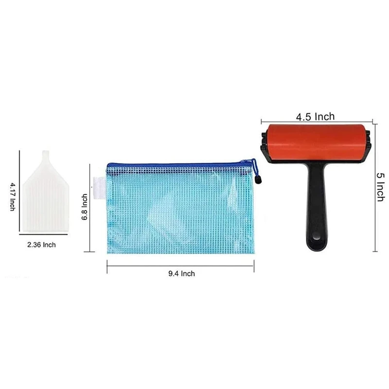 

5D Diamond Painting Tool and Accessory Kit with Diamond Painting Roller and Diamond Embroidery Box