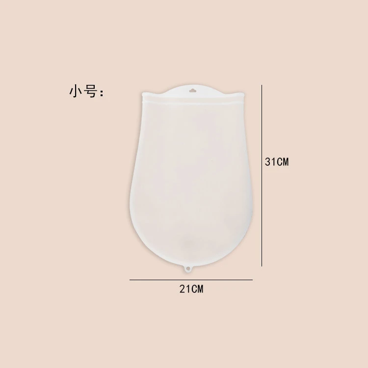 1 шт. съедобный силиконовый Пакет для хранения теста антипригарный мешок