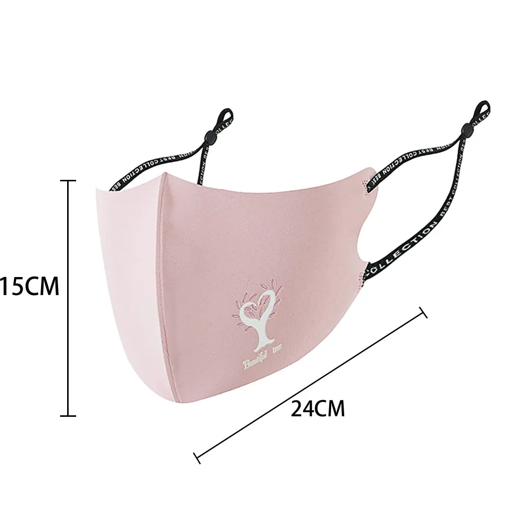 

Men Woman Reusable Silk Mouth Mask Protective Breathable Mouth Cover Washable Face Mask Cotton Fabric Facemask Mascarillas