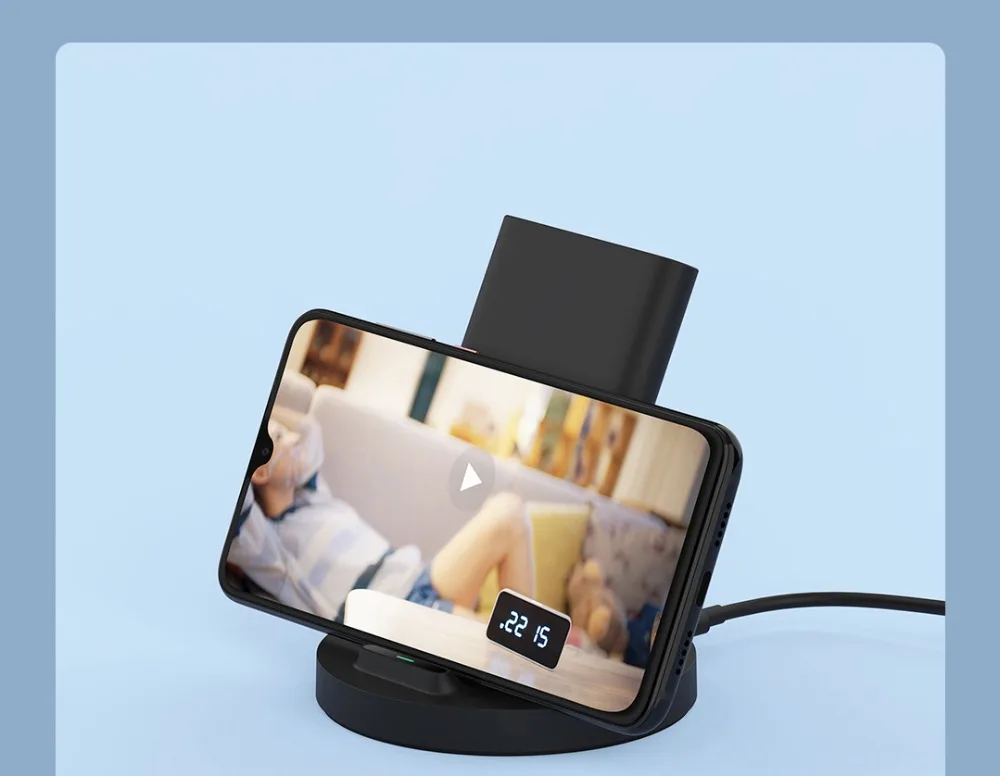 xiaomi vertical wireless charger 20w max with flash charging qi compatible multiple safe stand horizontal for smartphone free global shipping
