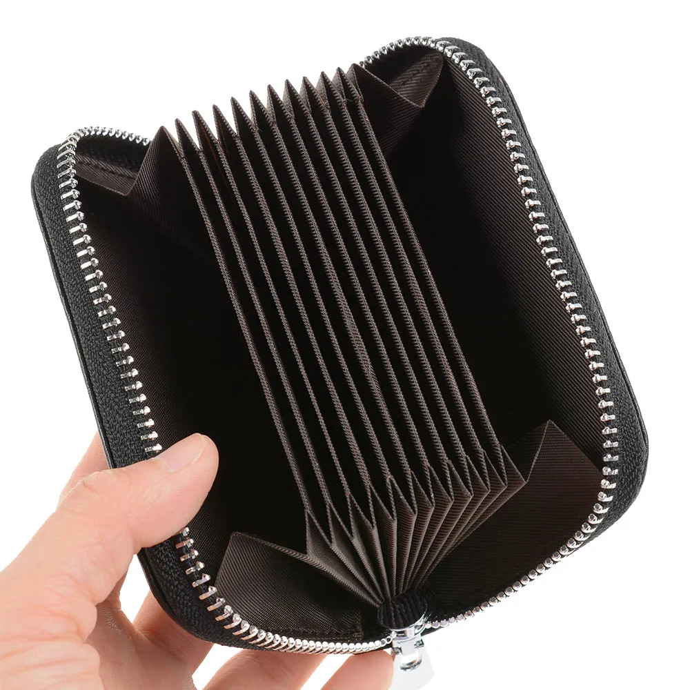 

Card Wallet Pouch Korean Version Zipper Multi-card Anti-theft Wallet