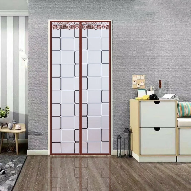 Магнитная теплоизоляционная дверная занавеска для кондиционера домашняя