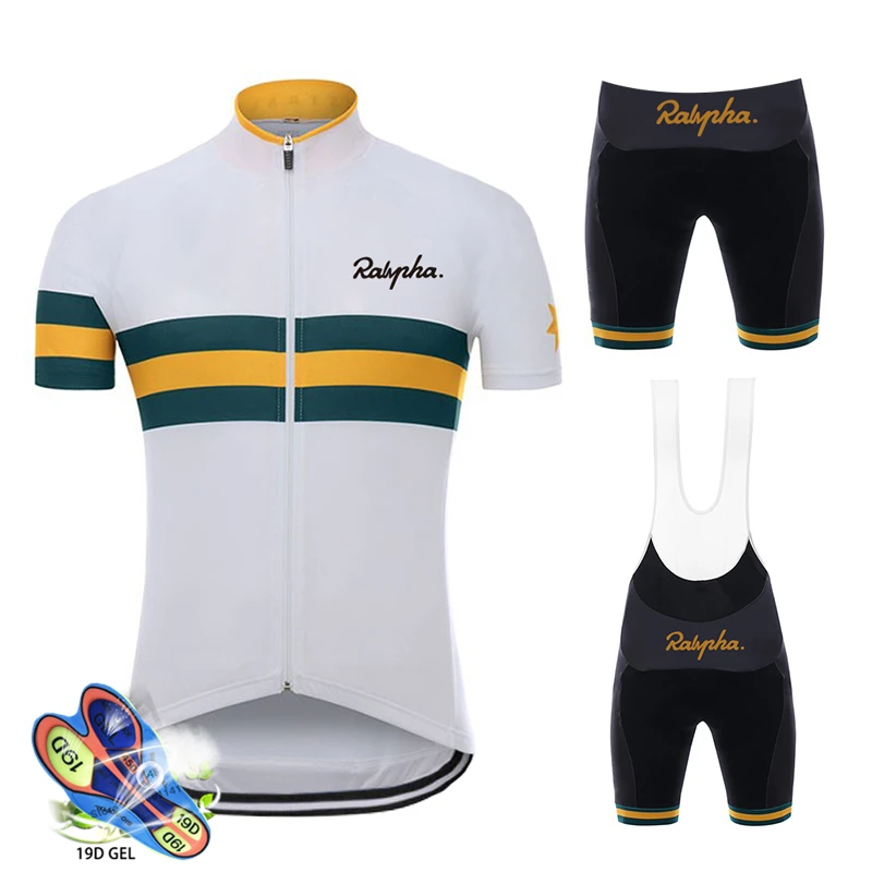 

Raudax Cycling Jersey Set Summer Bicycle Cycling Clothing Bike Clothes Mountain Sports Bike Set Cycling Bib Shorts Jersey Kit