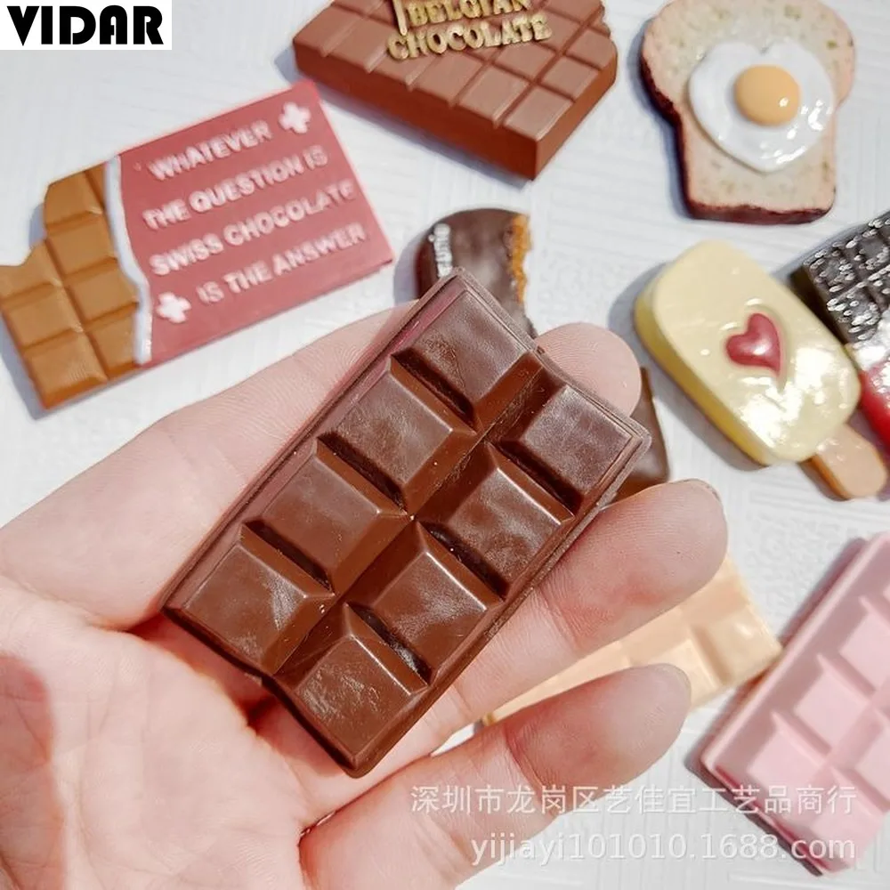 VIDAR туристический сувенир Европа Швейцария шоколадное яйцо хлеб тост магнит