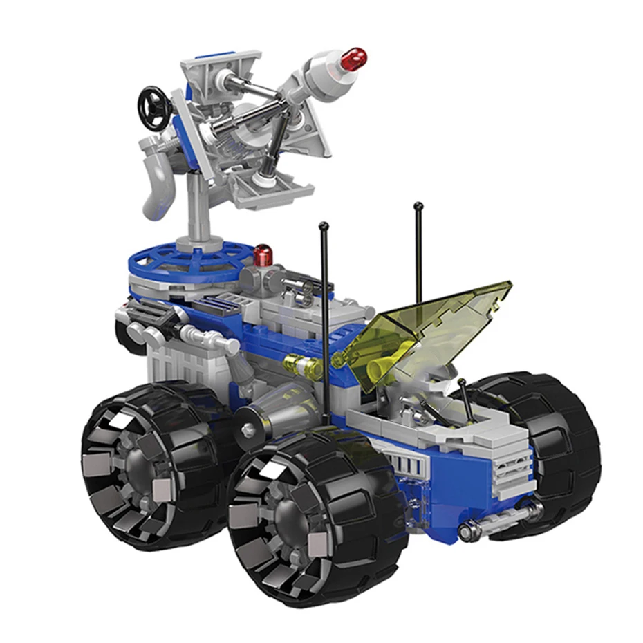 

XINGBAO 16002 Space Exploration Series 491PCS Wheeled Lunar Roving Vehicle Building Blocks Bricks Aerospace Model Kits Juguetes
