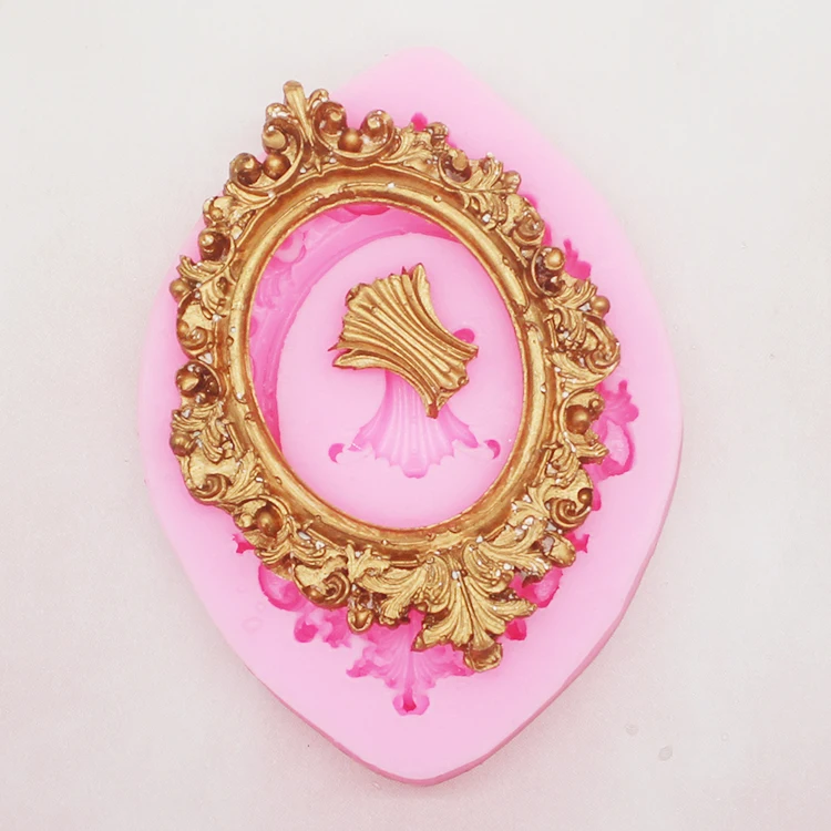 Форма для сахарного торта шоколадная форма кружевная декоративная ретро