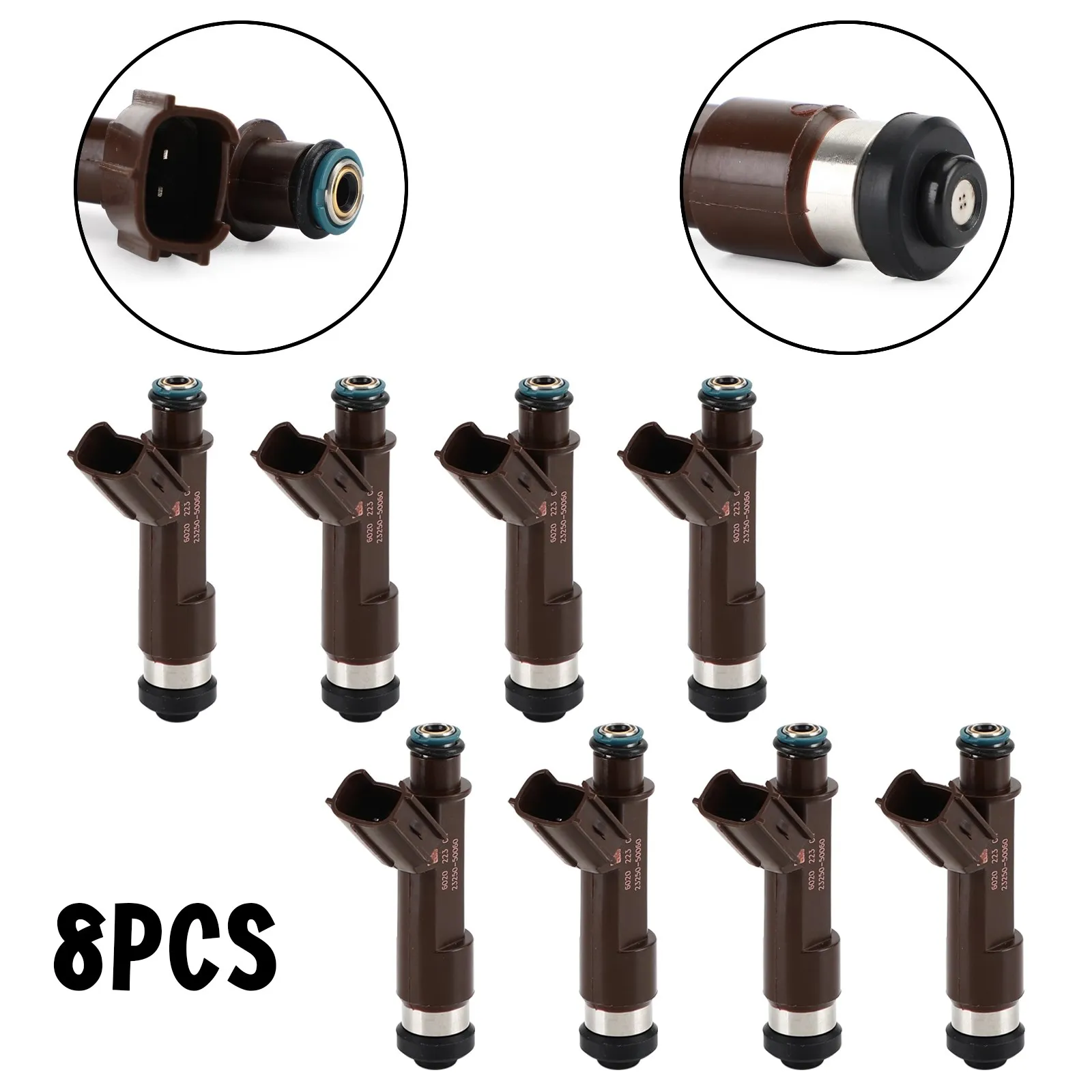 Топливные форсунки Artudatech 23250-50060 8 шт. подходят для Toyota Tundra 4runner Lexus GX470 LX470 4.7L
