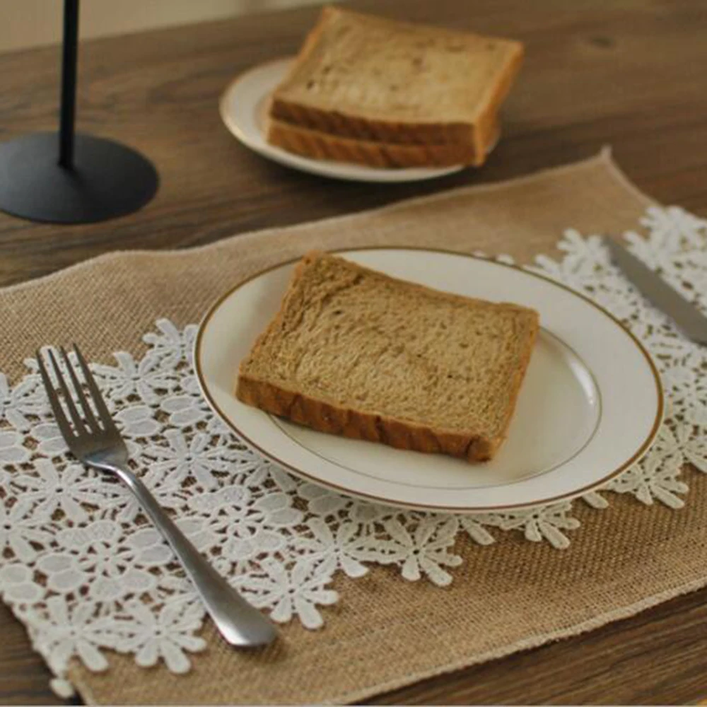 1 шт. натуральная джутовая Подставка для хранения мешковины теплоизоляционная