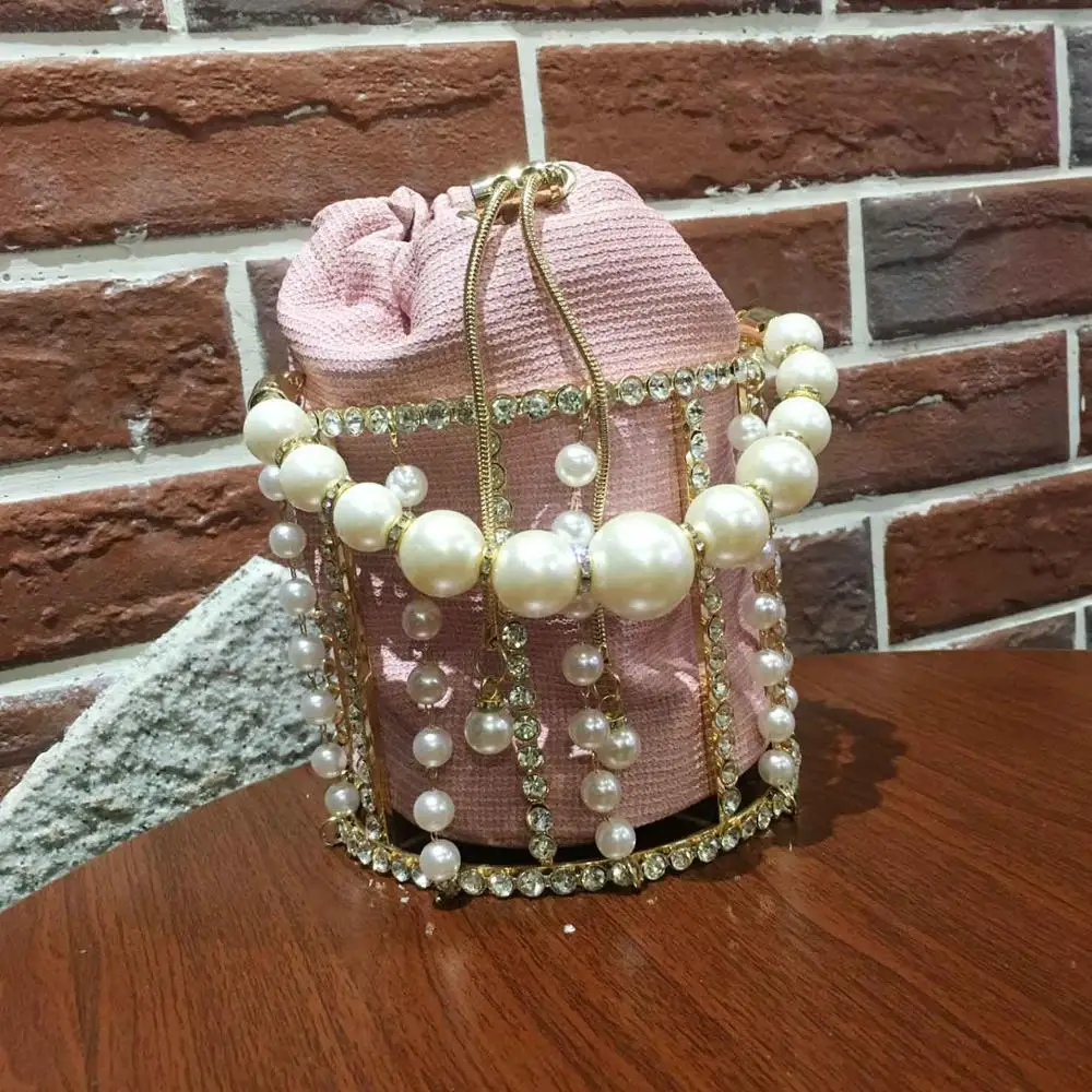pink Модная вечерняя сумочка в коробке, сумочка-клатч с цветком из бриллиантов, роскошная акриловая Сумочка, вечерние сумочки для банкета, женская сумка на плечо - Цвет: pink