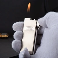 ultrathin butane gas lighter simplicity fashion individuality lgnition tool smoking accessories gadgets for men