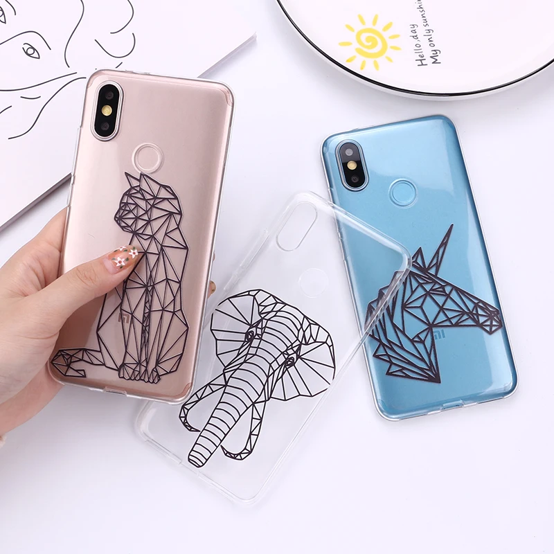 

Cute Animals Cat Deer Unicorn Ultra Thin Clear Case For Xiaomi mi 9 9SE 10 A3 Note 10 Lite Redmi Note 6 7 8 K30 9T 9S 9 PRO