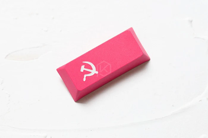 Kpreпаблик 139 русский корень русский язык шрифт Вишневый профиль краситель Sub Keycap PBT для gh60 xd60 xd84 cospad tada68 87 104 - Цвет: Enter Magenta HS x1
