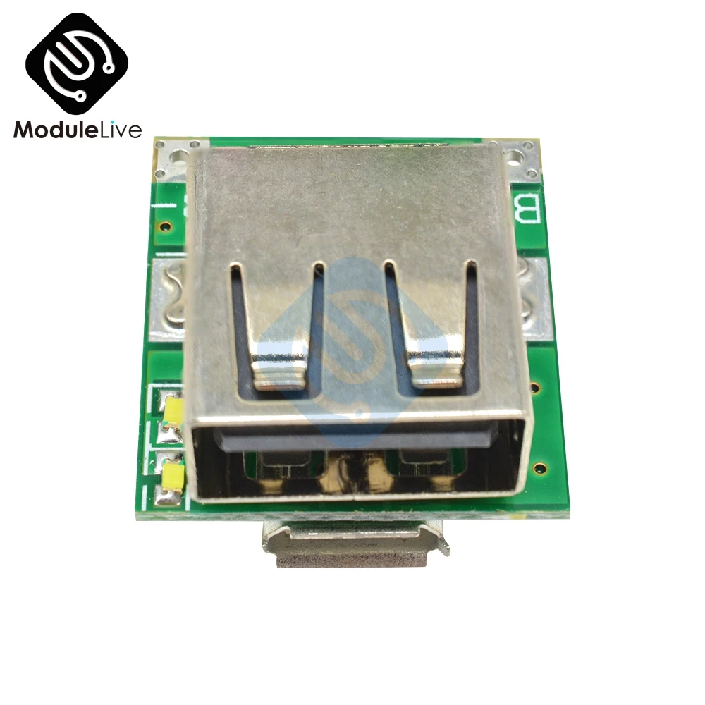Повышающий Модуль питания постоянного тока 5 В защитная плата для зарядки