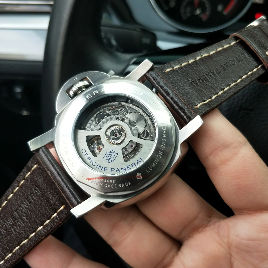 

Panerai Luminor watch men's skeleton automatic mechanical AAA watch gold skeleton retro men's women watch quartz watch