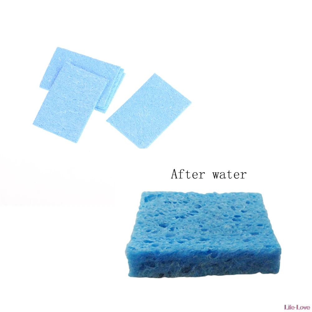 

5pcs/lot Welding Cleaning Sponge Pads Soldering Iron Solder Tip Hand Tool