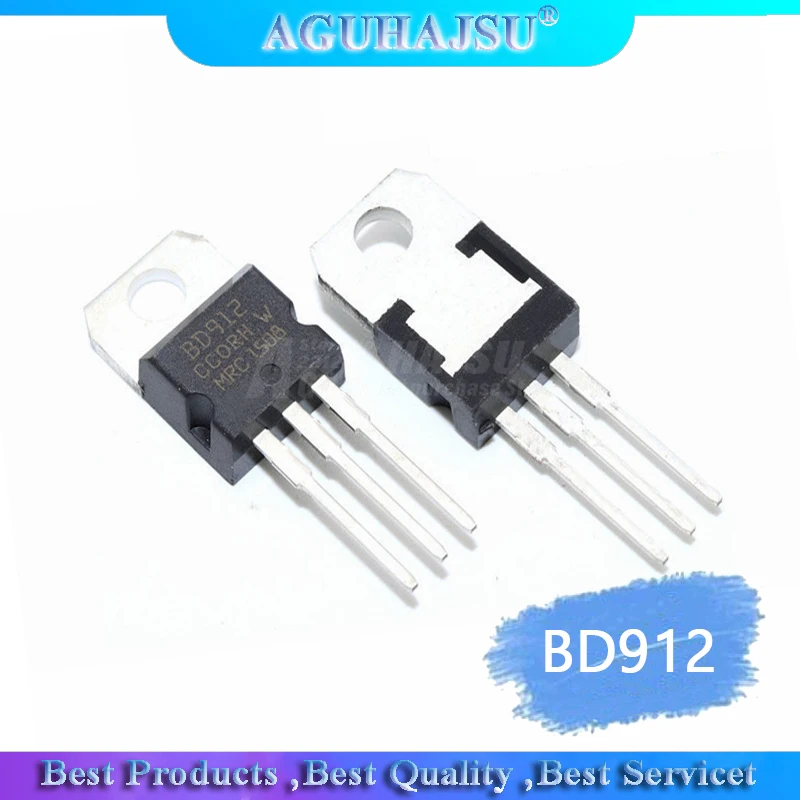 10 шт./лот BD912 15A/100V TO-220 Silicon PNP Транзисторы питания | Электронные компоненты и