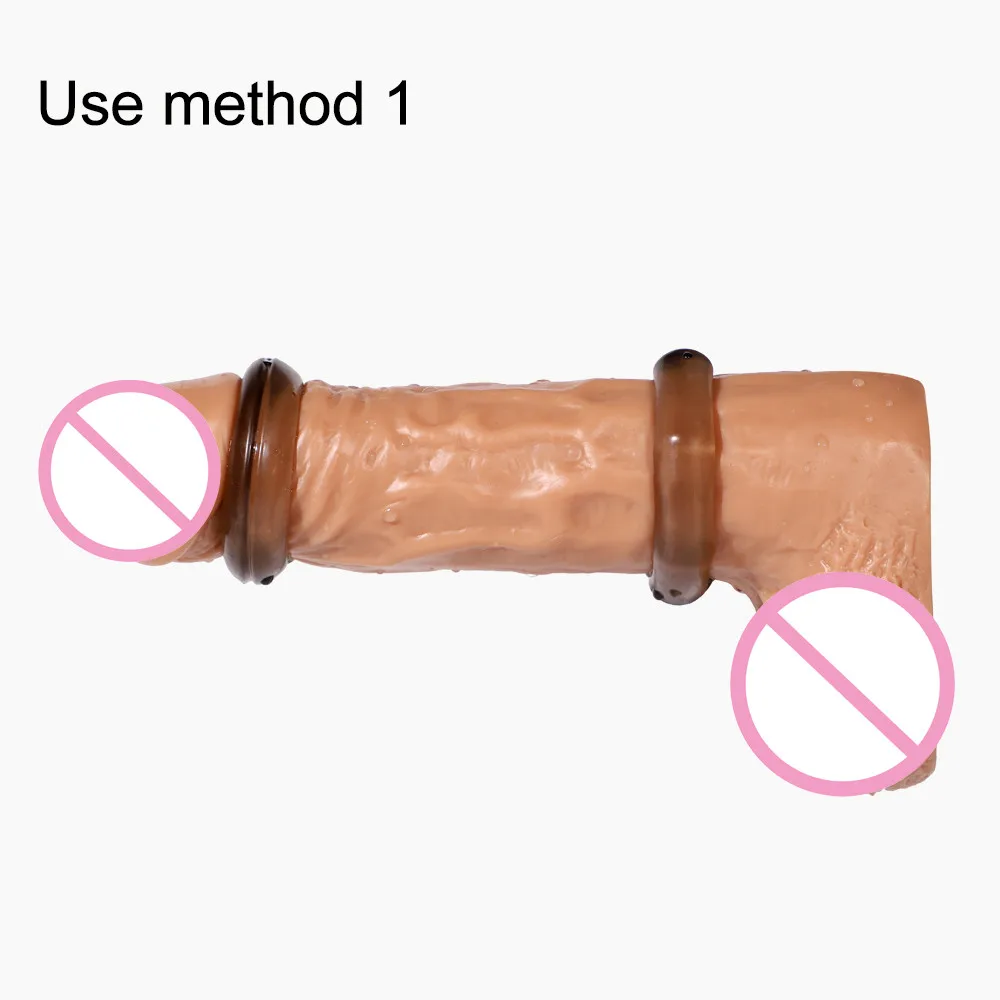 3 шт./компл. многоразовое силиконовое кольцо для пениса с презервативом Задержка