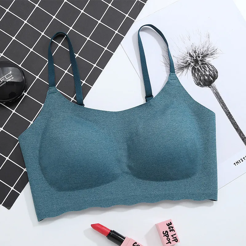 

Ladies Bralette Comfortable Breathability Seamless Sports Sleep Bras Women's Padded Bra