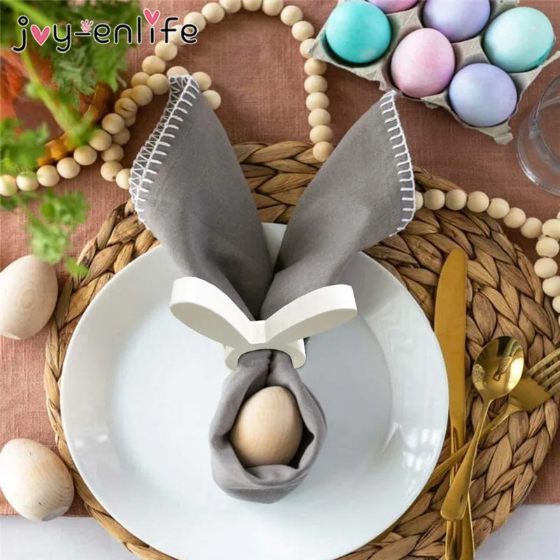 1/4 шт. пасхальные кольца-держатели для салфеток | Дом и сад