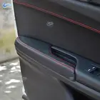 Для Honda Civic 10 поколение 2016 2017 2018 2019 микрофибра кожа Центральнаядверная ручка панель подлокотник Чехлы Защитная отделка