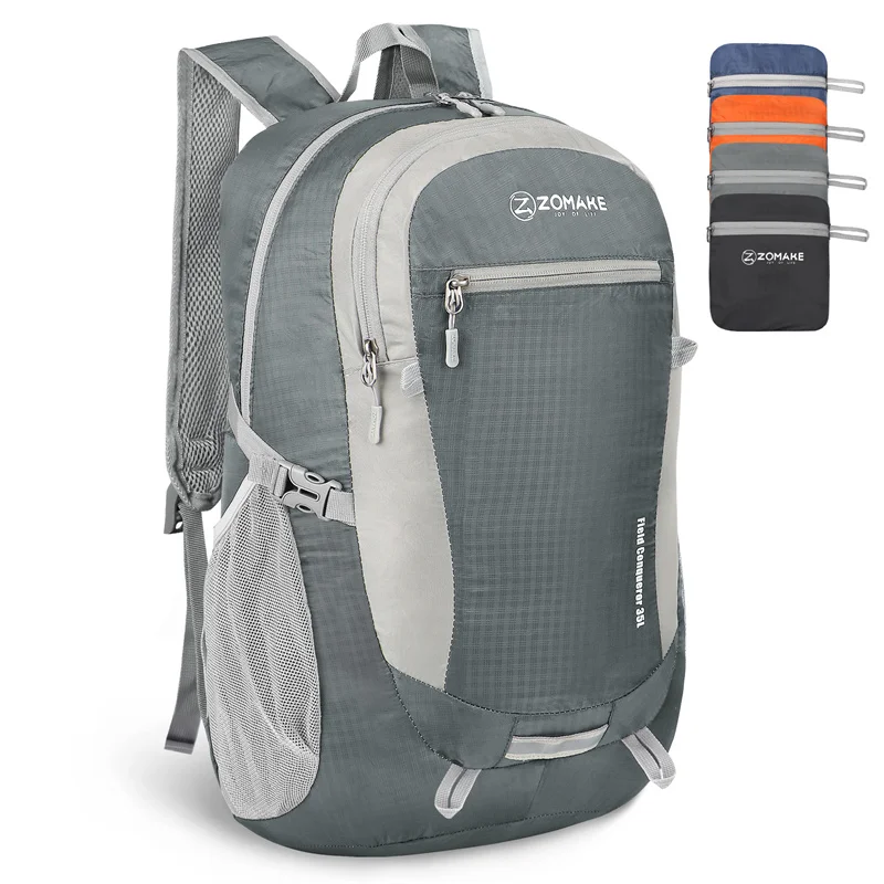 ZOMAKE 35L Lightweight Hiking Backpack, Water Resistant Packable Backpack Daypack for Women Men