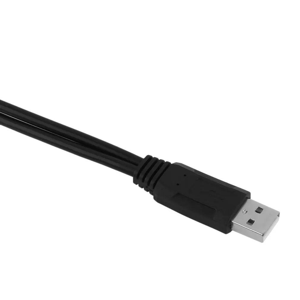 1 шт. USB 2 0 A папа двойной Женский концентратор данных адаптер питания Y сплиттер