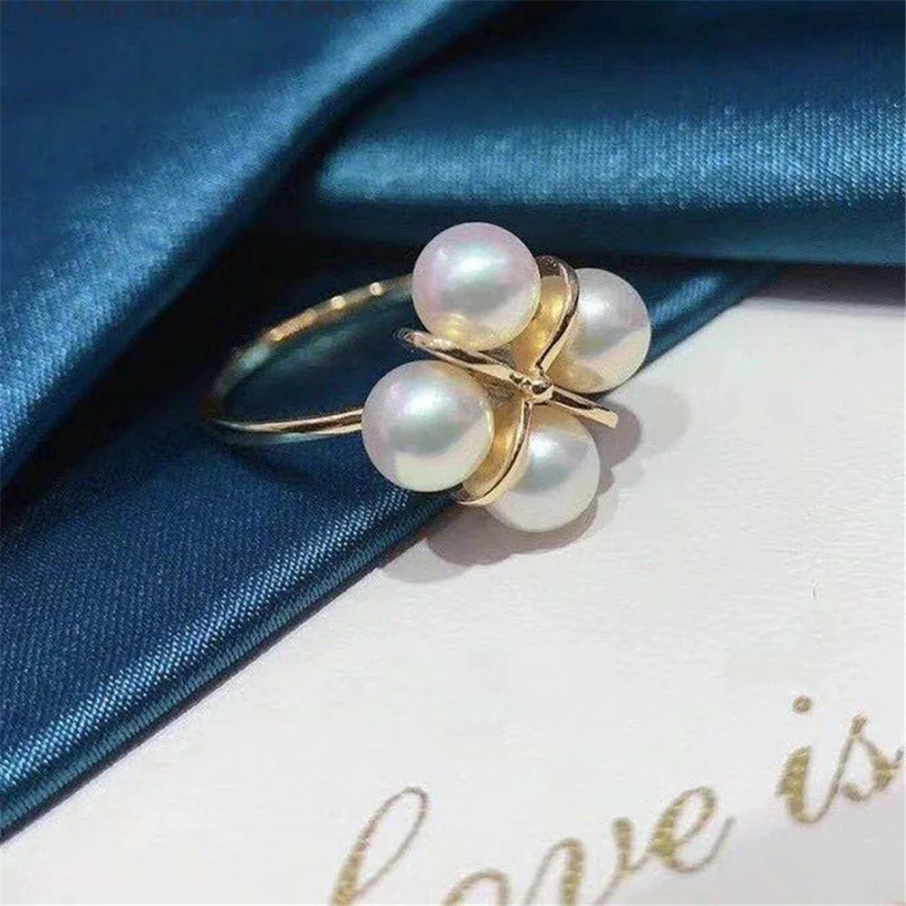 

Кольцо с жемчугом аксессуары регулируемый размер искусственное серебряное кольцо ювелирные изделия Сделай Сам без жемчуга