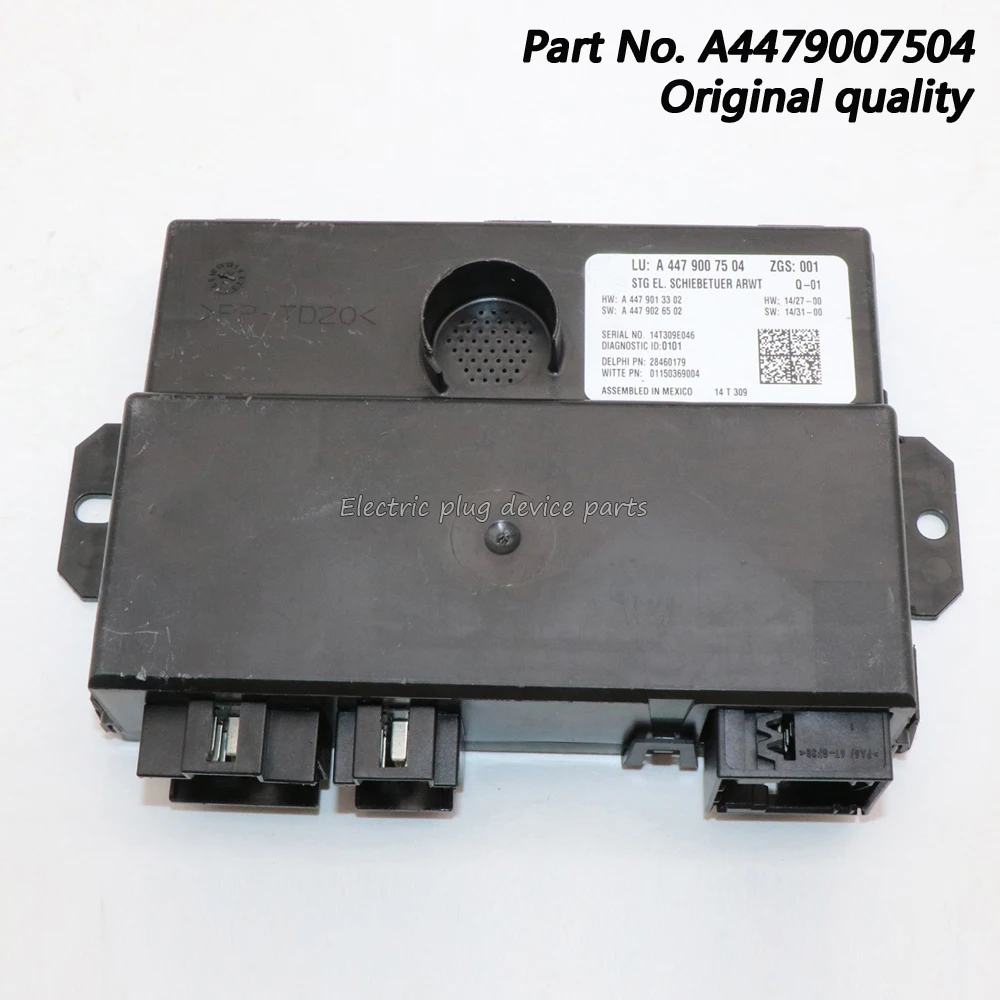 

OE# A4479007504 Rear Sliding Door Control Unit for Mercedes Benz Metris 2016 A4479013302 A4479026502 14T309E046 28460179