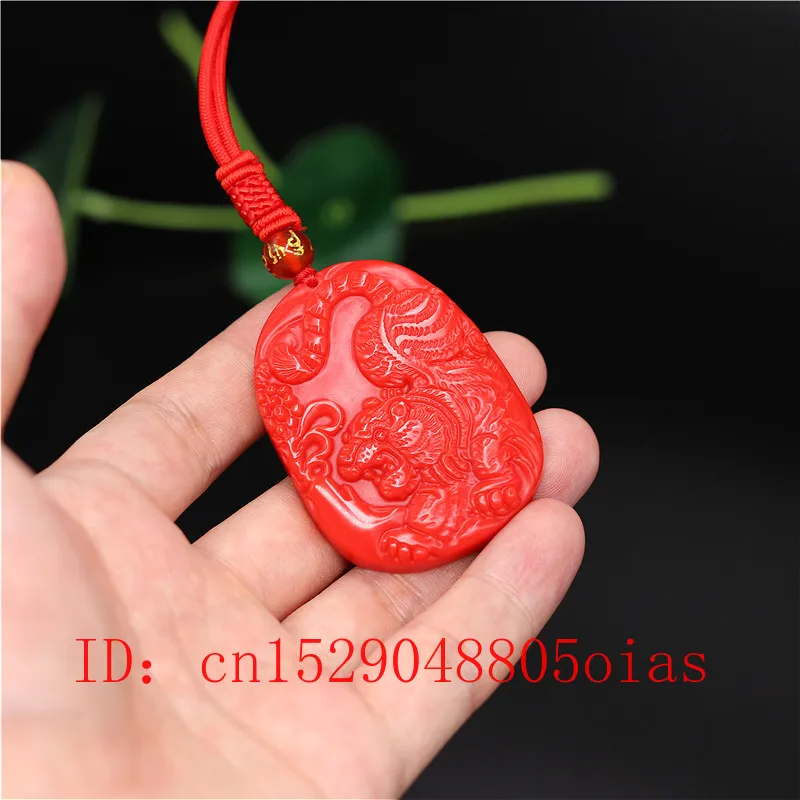 Натуральный красный коралловый Нефритовый камень ожерелье C подвеской в виде