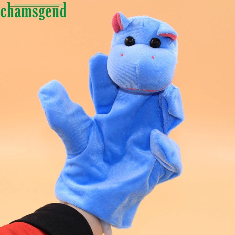 Горячие детские дети ребенок Бегемот животное палец кукла младенец плюшевые