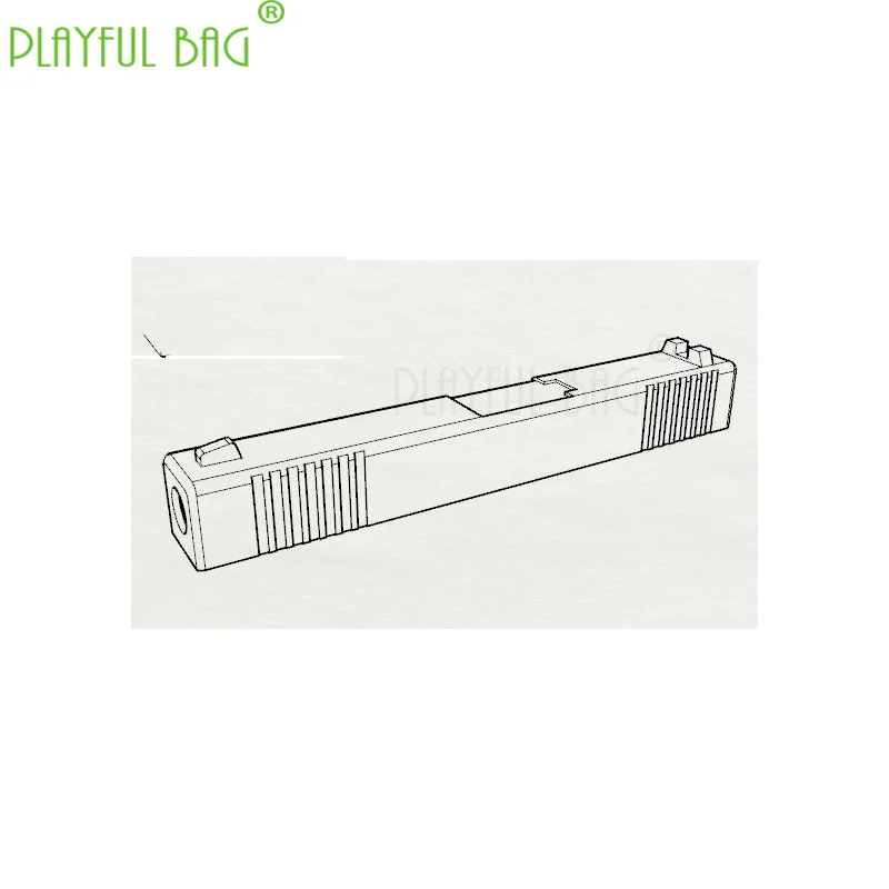1pcs Спорт на открытом воздухе интересная игрушка конкурентоспособная 3D печати для SKD GLK G17 G18 царга трубы воды пулевой Пистолет Фитинги KD11 - Цвет: 1pcs