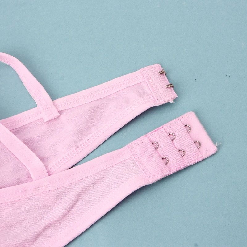 

2020 New Teen Underwear Cotton Letter Print Bra for Young Girls for Yoga Sports Running