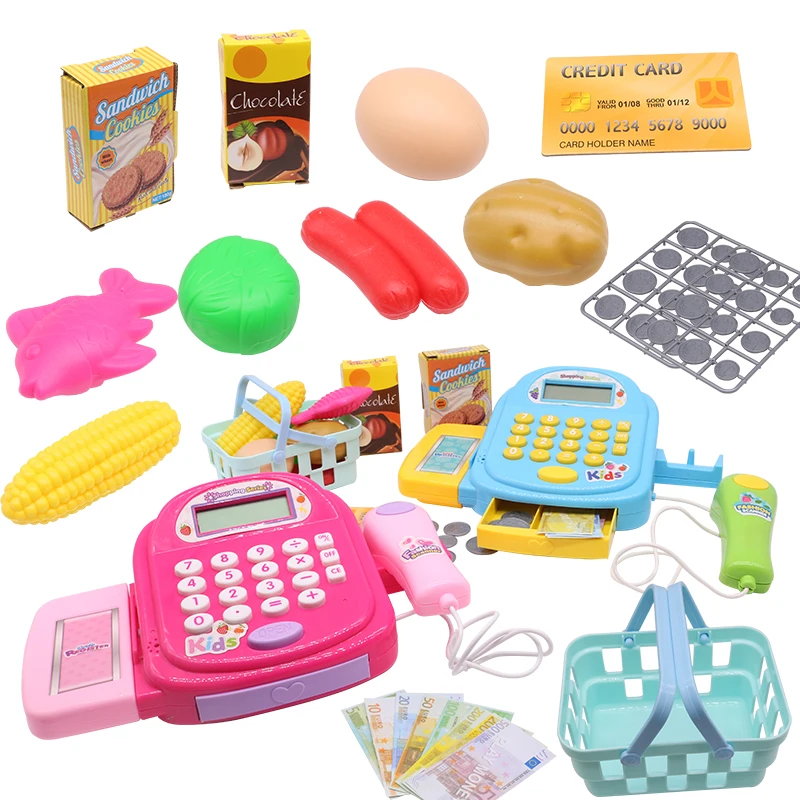 Электронный мини-кассовый аппарат для супермаркета 24 шт./компл. |