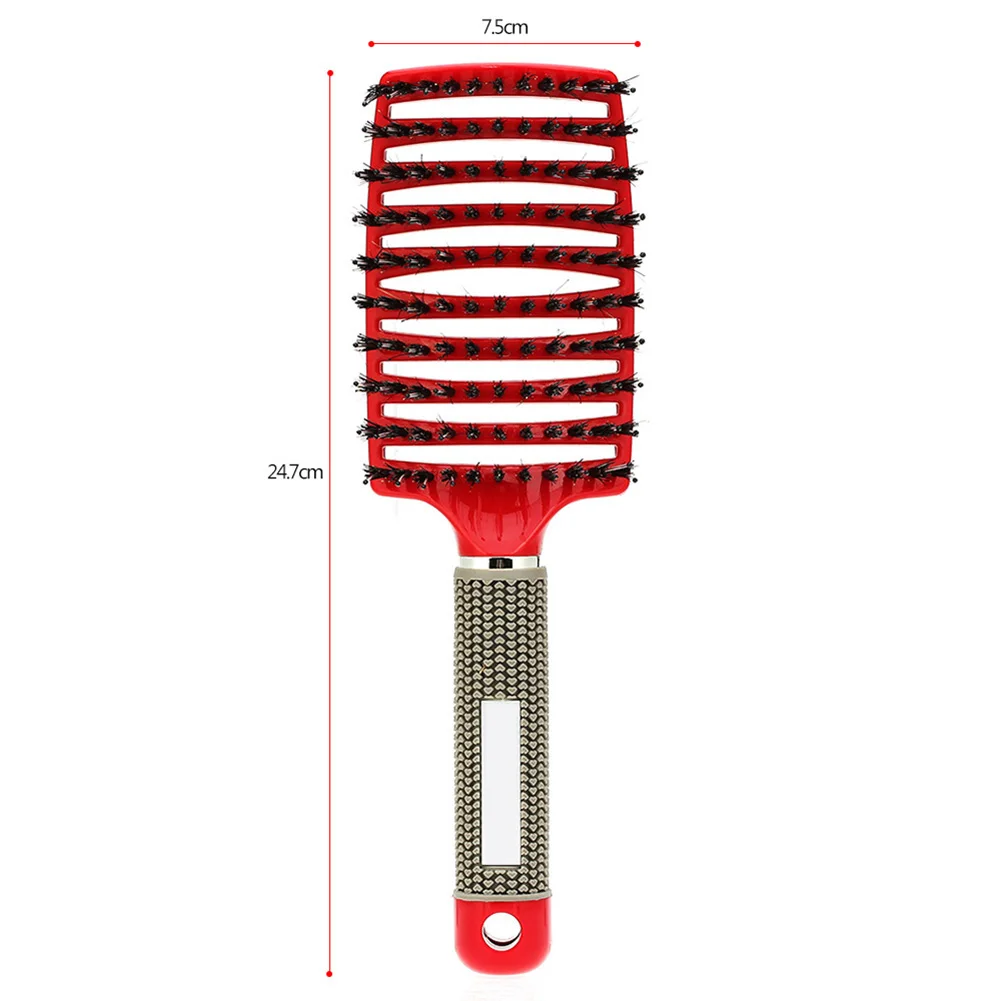

Hair Scalp Massage Comb Hairbrush Bristle Women Wet Curly Detangle Hair Brush for Salon Hairdressing Styling Tools