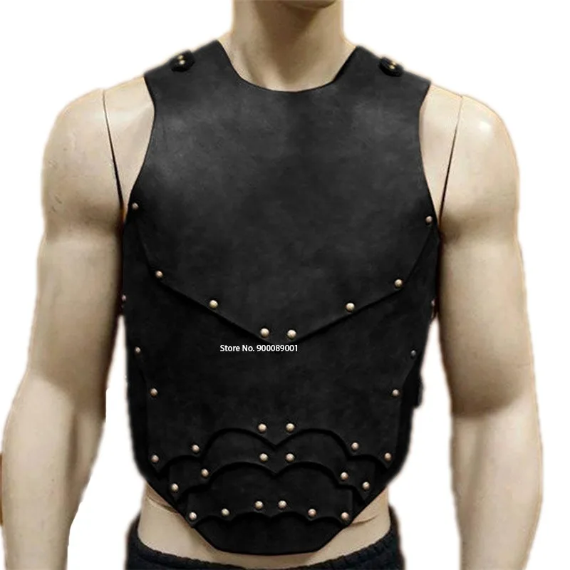 Мужской костюм в стиле стимпанк средневековая броня самурайский рыцарь-воин