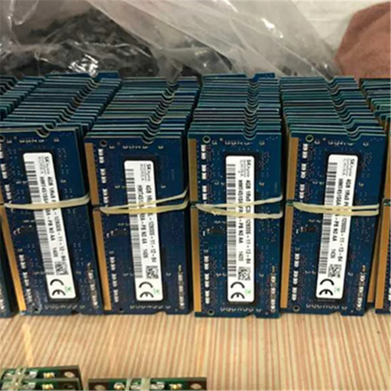 Ноутбук Skhynix memoria ddr3 ram для ноутбука 4 Гб 1rx8 pc3l 12800s 11 13 1600 МГц 1 35 в используется