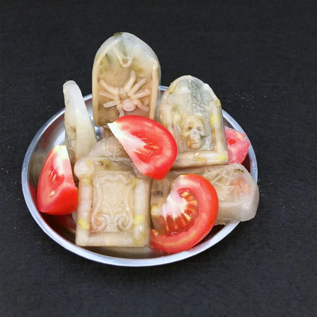 3D Силиконовая надгробная плита Lce кубическая форма лоток для вина льда Kicthen