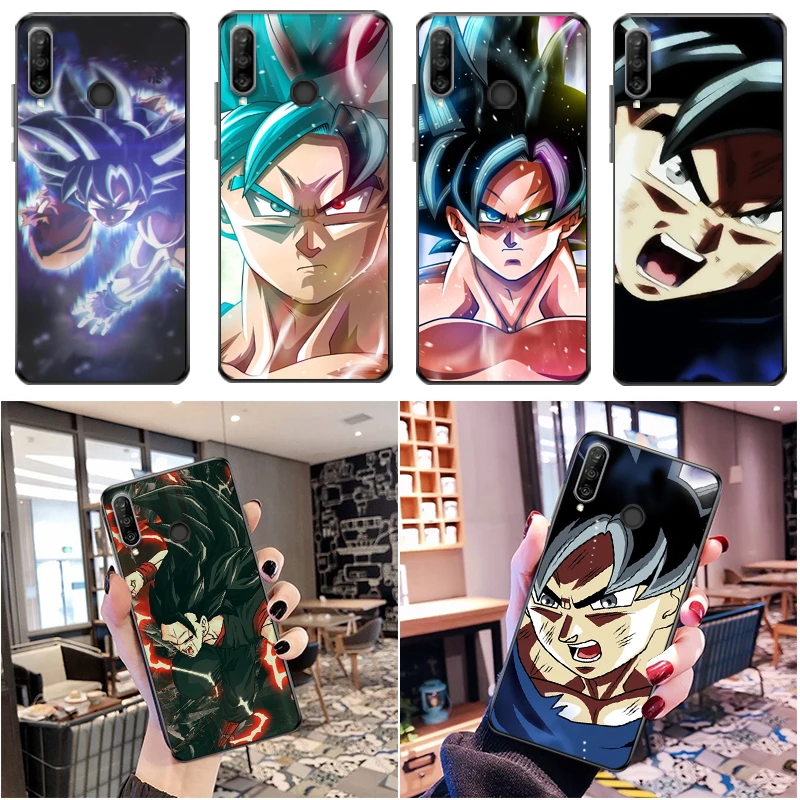 

Figure Super Warrior Dragon Anime Color Painting Phone Case For Huawei P30 Lite Pro Cases Funda Soft TPU Back Cover