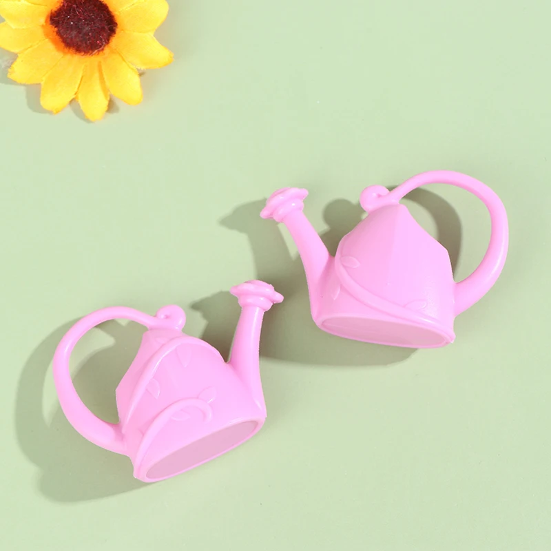 

1/12 Watering Can Garden Green Plant In Pot Miniature Decoration for Children Kids Dolls Acces Dollhouse Miniature Furniture Toy