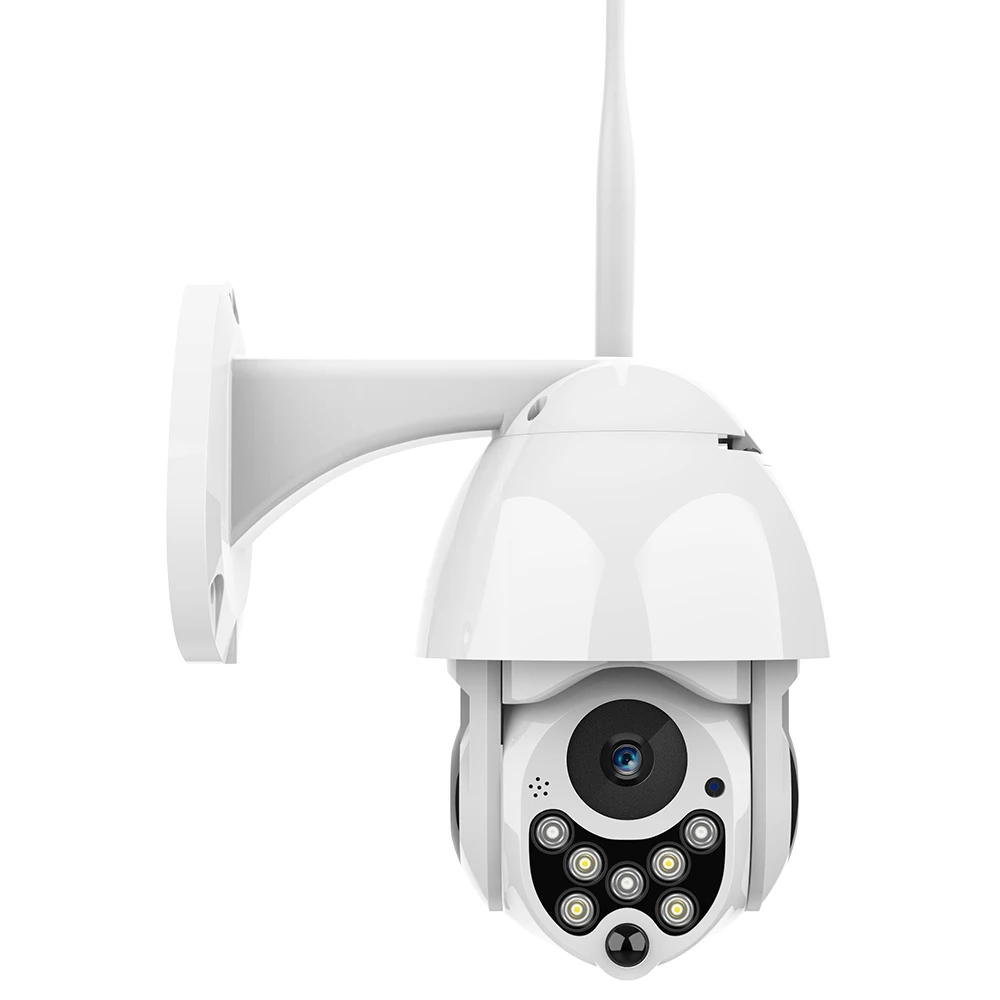 Домашняя безопасность Крытый Открытый полный цвет ночного видения ip dome HD 1080P Мини ptz wifi камера