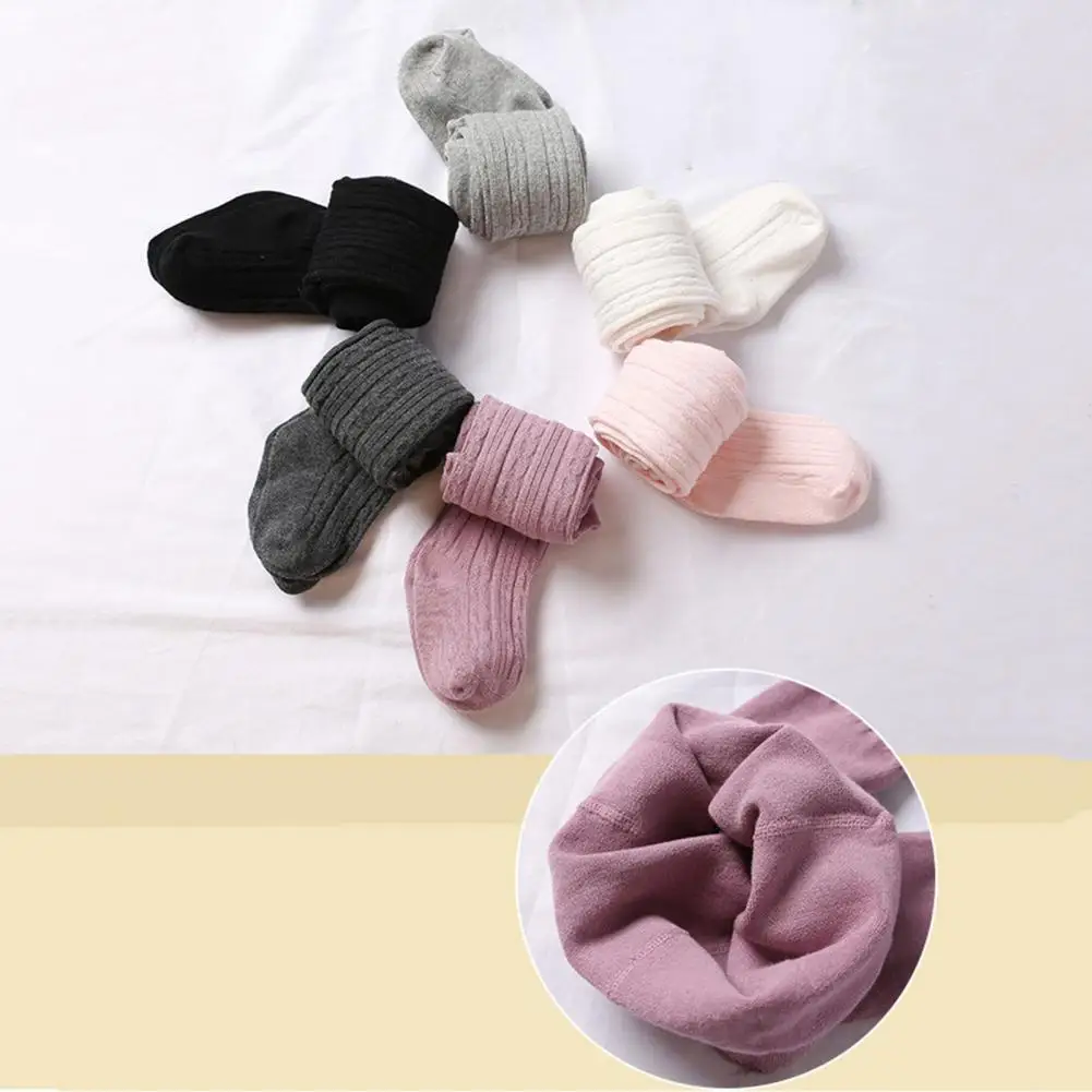 

Удобные модные детские колготки для девочек с узором из Твиста, ультрамягкие колготки для девочек с открытой промежностью на Рождество