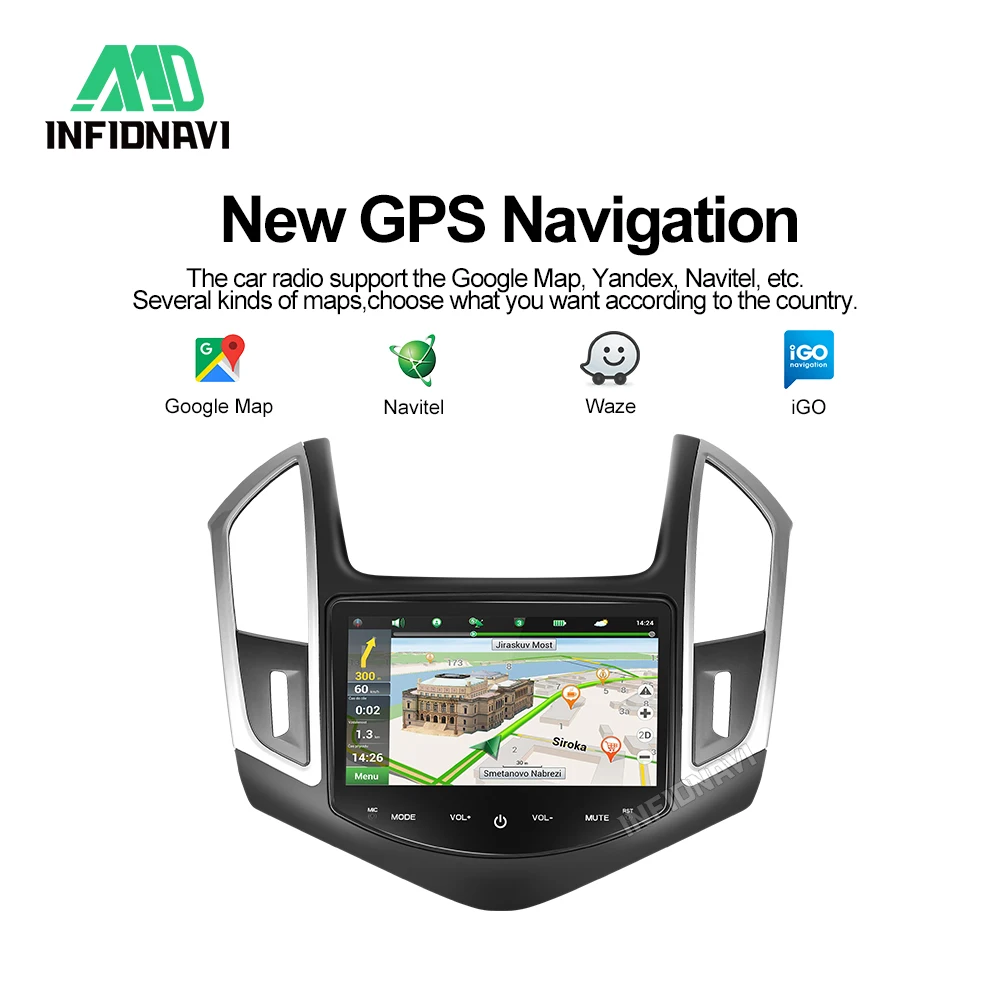 Android 9,0 автомобильный dvd для Chevrolet Cruze 2013 gps навигация Радио Видео Стерео Мультимедиа Плеер восьмиядерный ips экран