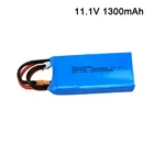 Аккумулятор Lipo 11,1 В 1300 мАч для XK X450 FPV RC Drone, запасные части, аксессуары, сменные перезаряжаемые батареи