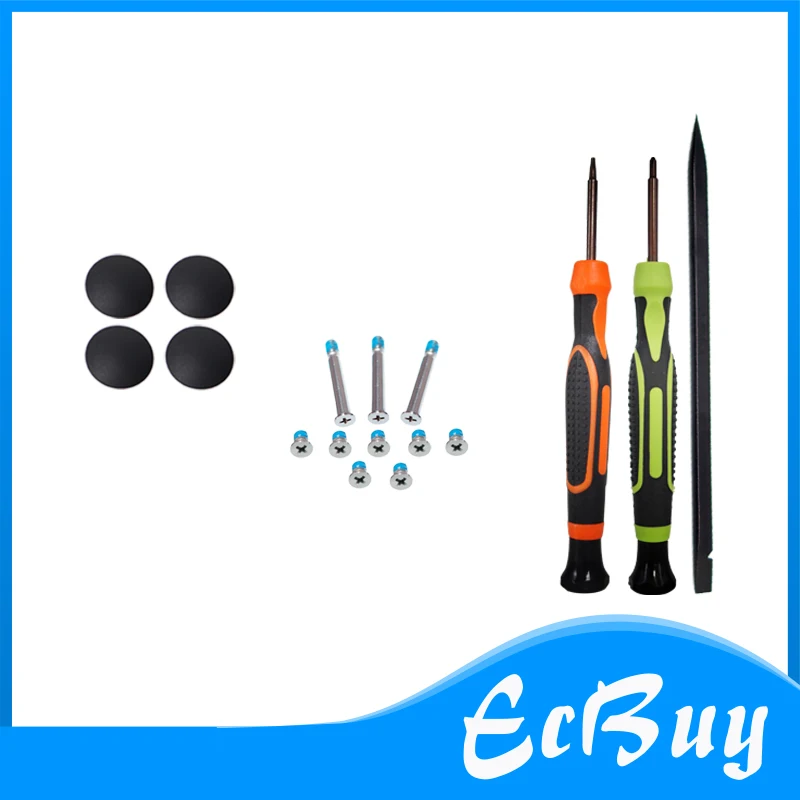 Задняя крышка винта + ножки резины отвертки пара/левый/правый A1278 динамик для Macbook