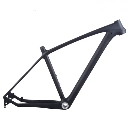 Абсолютно новая BXT mtb карбоновая рама 29er 3k рама для горных велосипедов 17,5 ''19'' bicicletas горный велосипед 29 - Цвет: no logo black
